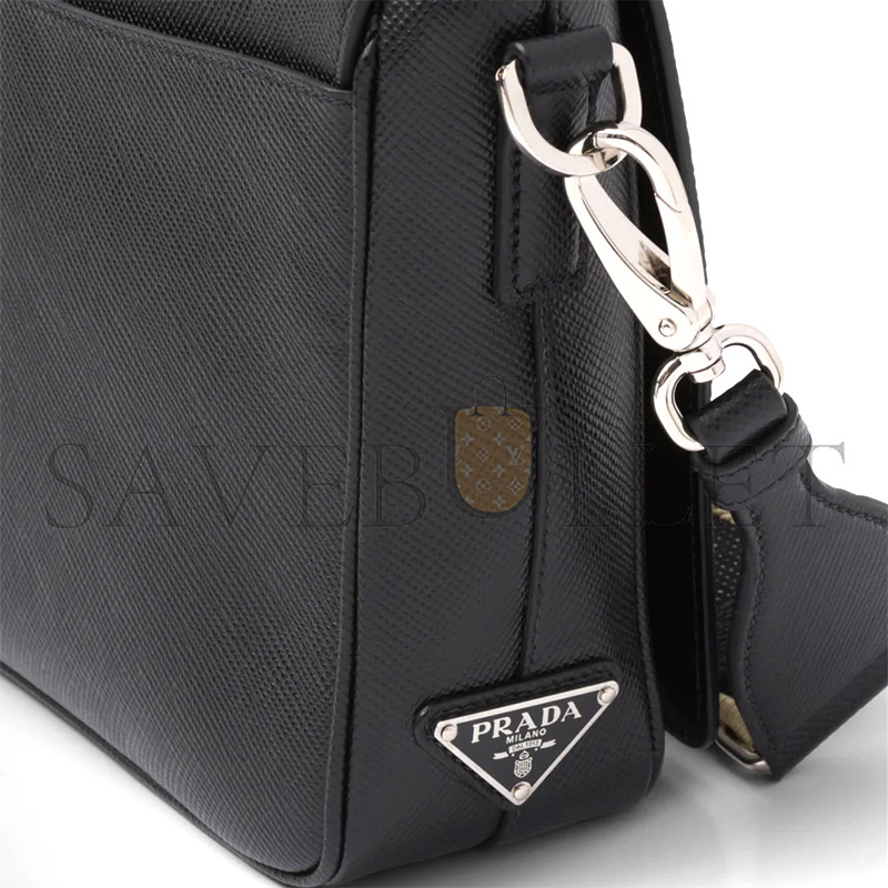 PRADA SAFFIANO LEATHER SHOULDER BAG 2VD046 (26*18*6.5cm)